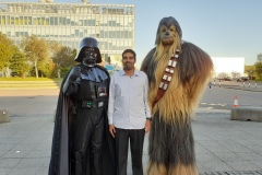 Kae Kae in Scotland with Star Wars