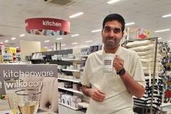 Kae Kae was trying a new Coffee Mug