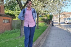 Kae Kae walking on a Sunny Day