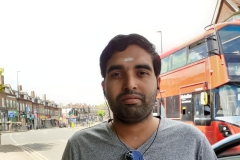 Kae Kae walking to Office