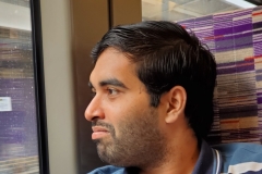 Kae Kae travelling in Train