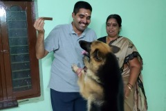 Kae Kae playing with Turbo