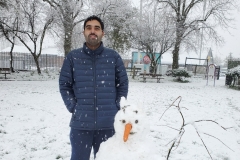 Kae Kae enjoying Snow