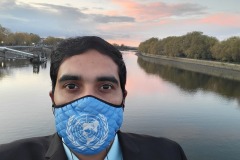 Kae Kae over Putney Bridge