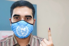 Kae Kae after voting Indian Elections