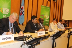 Kae Kae addressing in Geneva, Switzerland