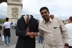 Kae Kae with Headless Man in France