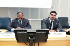 Kae Kae with Dr S Gunasegaran at UN Geneva