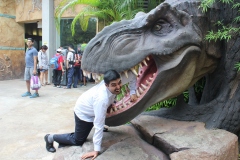 Kae Kae at Jurassic Park Area