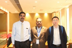 Kae Kae with Dr. Sharma and Dr. Ikiyo