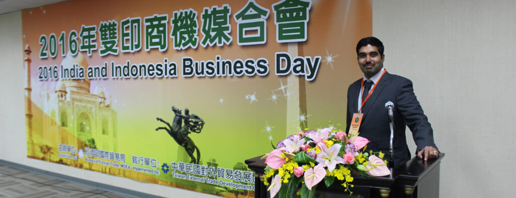 Kokula Krishna Hari K was the part of India & Indonesia Business Day which happened at Taipei, Taiwan.